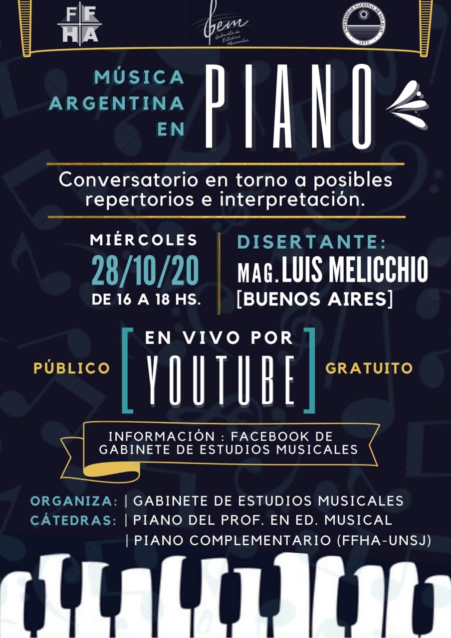 Flayer de Piano